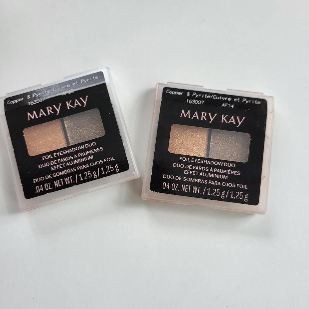 Mary Kay Eyeshadow Copper & Pyrite Foil Duo #163007